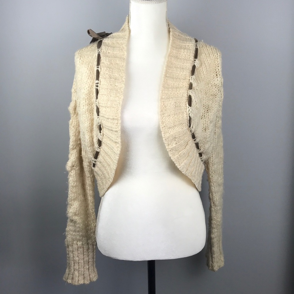 Gabriel S 100% Marino Wool Knitted Cardigan M